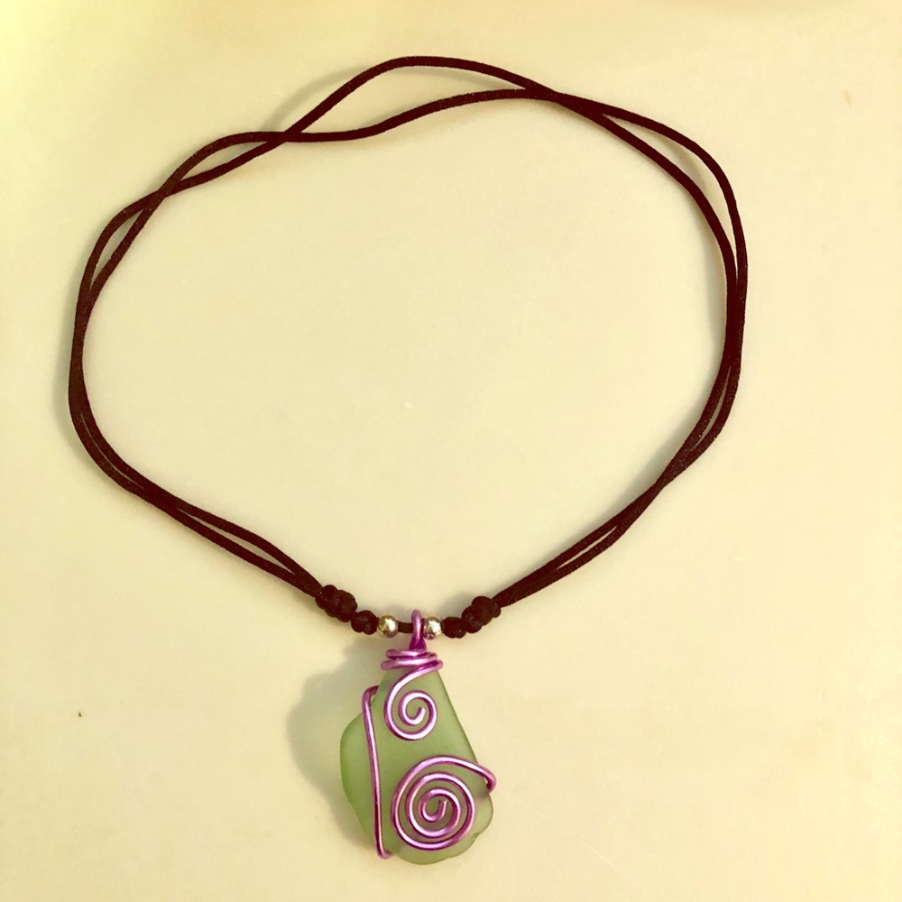 Seaglass necklace